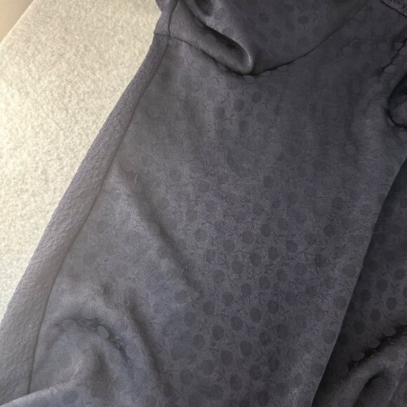 Current Air Los Angeles Womens Navy Blue Long Sleeve Blouse Top FLAW Size 3X - Picture 14 of 16